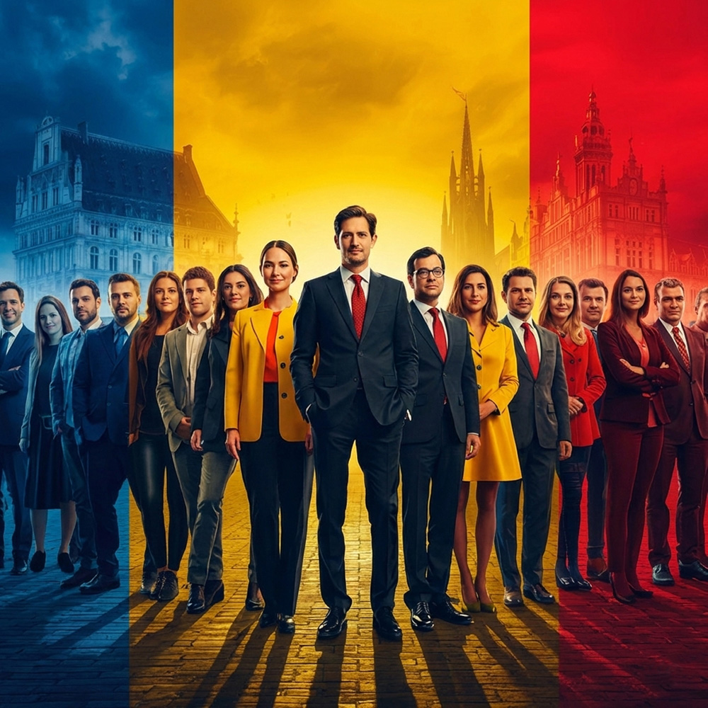 Lansarea Partidului Democrat al Românilor din Belgia la Roeselare